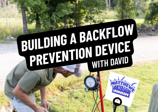 Building a Backflow Prevention Device