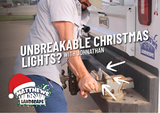 Unbreakable Christmas Lights? | Bulb Durability Test
